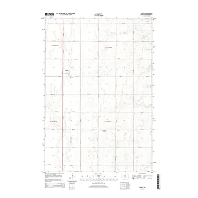 2015 Map of Ferney, 2015 Print
