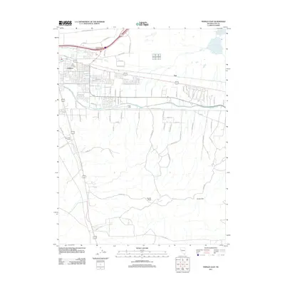 2011 Map of Fernley East, 2011 Print