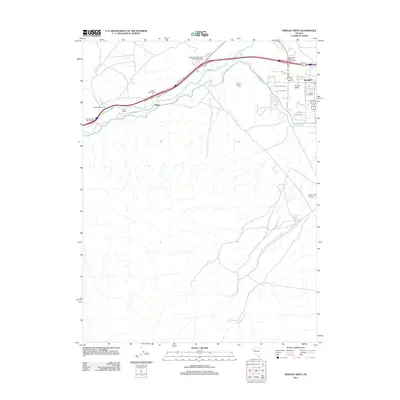 2011 Map of Fernley West, 2011 Print