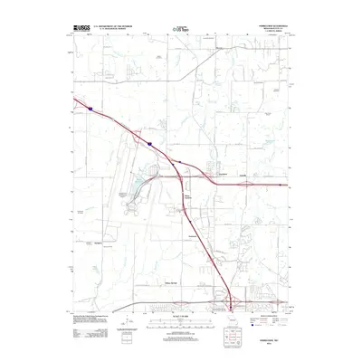 2012 Map of Ferrelview, 2012 Print