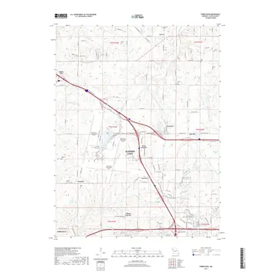 2017 Map of Ferrelview, 2017 Print