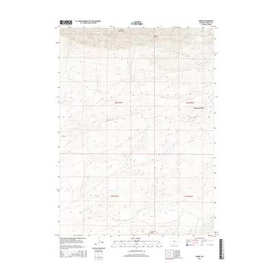 2015 Map of Ferris, 2015 Print