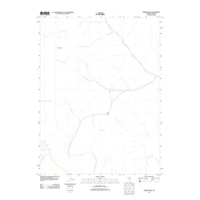 2012 Map of Ferris Creek, 2012 Print