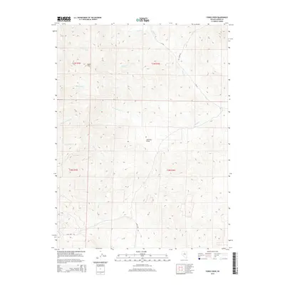 2014 Map of Ferris Creek, 2014 Print
