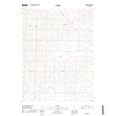 2018 Map of Ferris Creek, 2018 Print
