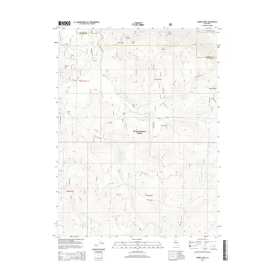 2015 Map of Ferris Creek, 2015 Print