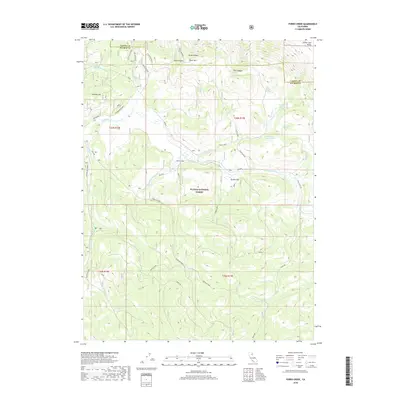 2018 Map of Ferris Creek, 2018 Print