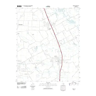 2010 Map of Ferris, 2010 Print