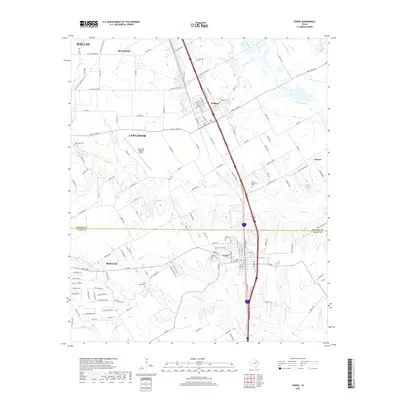 2019 Map of Ferris, 2019 Print
