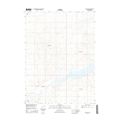 2015 Map of Ferris Lake, 2015 Print