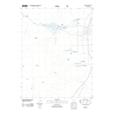 2011 Map of Ferron, 2011 Print