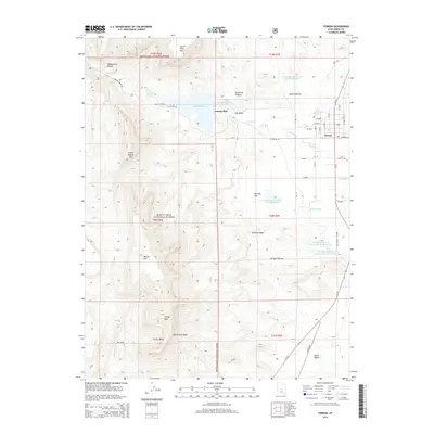 2014 Map of Ferron, 2014 Print