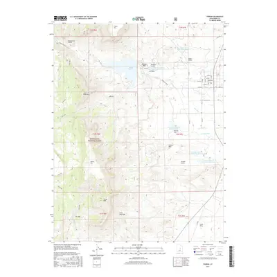 2017 Map of Ferron, 2017 Print