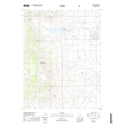 2020 Map of Ferron, 2020 Print