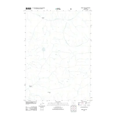 2012 Map of Ferry Lake, 2012 Print