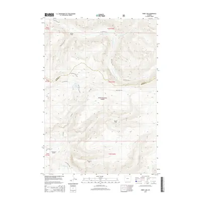 2015 Map of Ferry Lake, 2015 Print