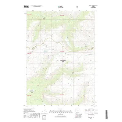 2017 Map of Ferry Lake, 2017 Print