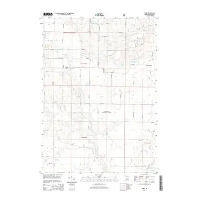 2014 Map of Ferry, 2014 Print