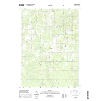 2019 Map of Ferry, 2019 Print