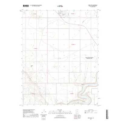 2018 Map of Ferry Swale, 2018 Print