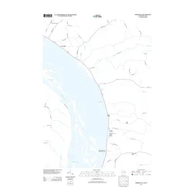 2013 Map of Ferryville, 2013 Print