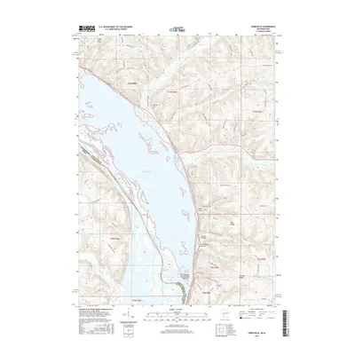 2015 Map of Ferryville, 2015 Print
