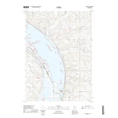 2018 Map of Ferryville, 2018 Print