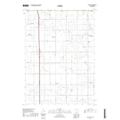 2018 Map of Fertile NE, 2018 Print