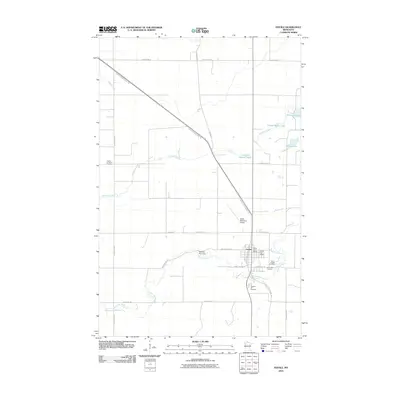 2010 Map of Fertile, 2010 Print