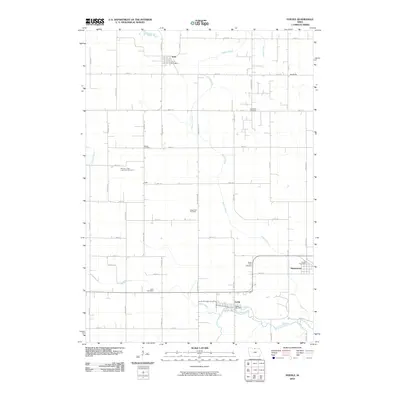 2010 Map of Fertile, 2010 Print