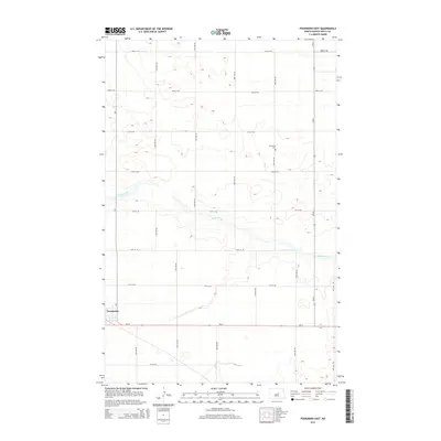 2014 Map of Fessenden East, 2014 Print