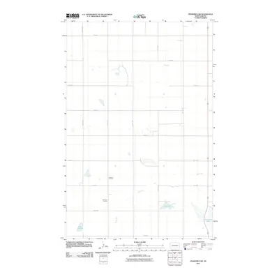 2011 Map of Fessenden SW, 2011 Print