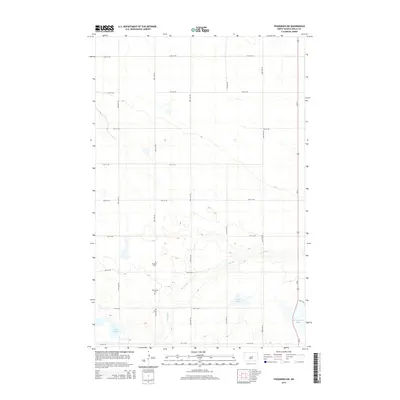 2014 Map of Fessenden SW, 2014 Print