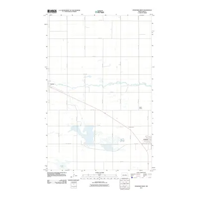 2011 Map of Fessenden West, 2011 Print