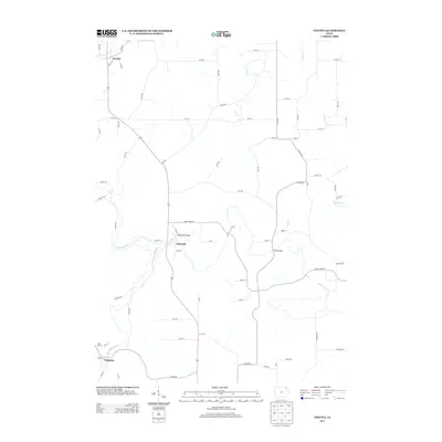 2013 Map of Festina, 2013 Print