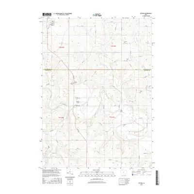 2015 Map of Festina, 2015 Print