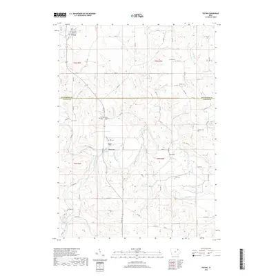 2018 Map of Festina, 2018 Print