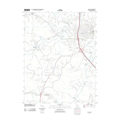 2012 Map of Festus, 2012 Print