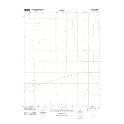 2012 Map of Feterita, 2012 Print