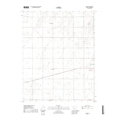 2018 Map of Feterita, 2018 Print