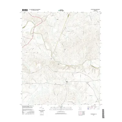 2017 Map of Fickling Mill, 2017 Print
