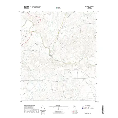 2020 Map of Fickling Mill, 2020 Print