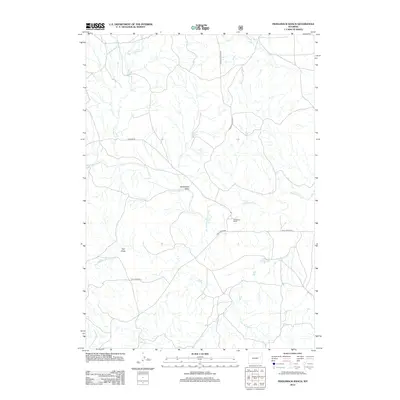 2012 Map of Fiddleback Ranch, 2012 Print