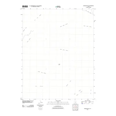 2010 Map of Fiddler Butte, 2010 Print