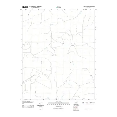2010 Map of Fiddler Springs, 2010 Print