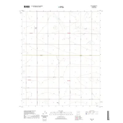 2020 Map of Field, 2020 Print