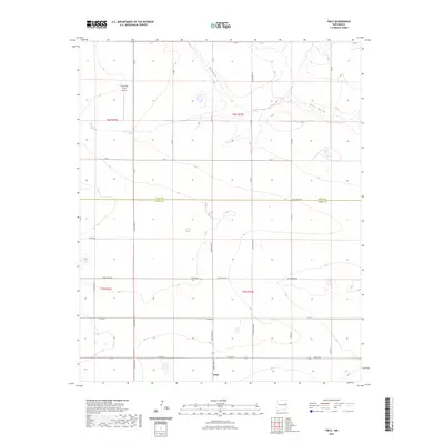 2023 Map of Field, 2023 Print