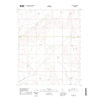 2023 Map of Field Ranch, 2023 Print