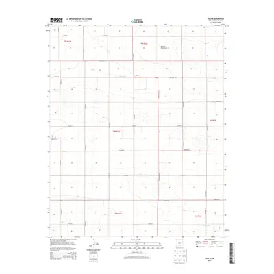 2013 Map of Field SE, 2013 Print