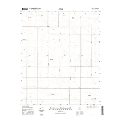 2017 Map of Field SE, 2017 Print